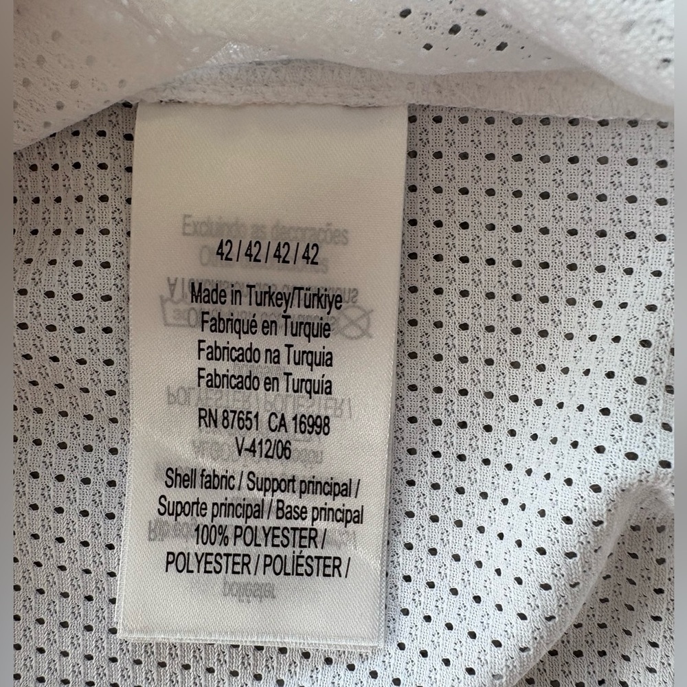 Lacoste Women’s Mesh V-Neck Tank Top | Size 42 (L) | NWT - Picture 12 of 15